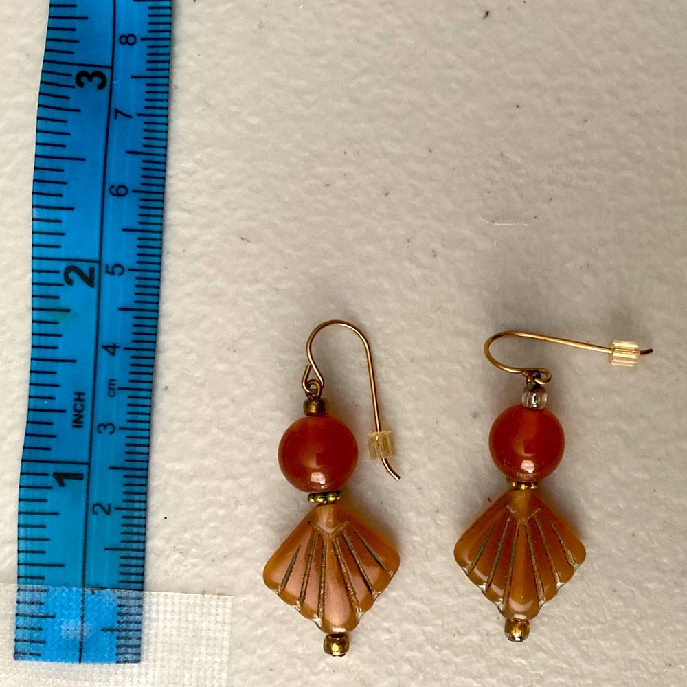 Stone earrings - Picture 2 of 3